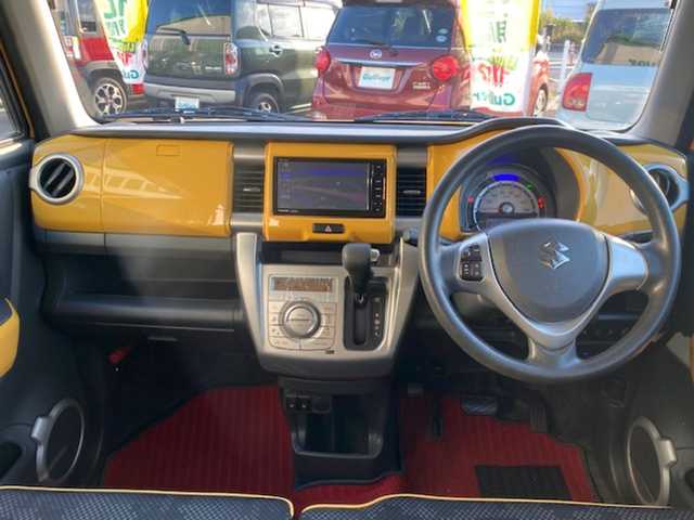 スズキ ハスラー G ターボ 兵庫県 2018(平30)年 6.2万km 黄Ⅱ ・社外7インチナビ/・バックカメラ/・前席シートヒーター/・レーダーブレーキサポート/・プッシュスタート/・オートライト/・スマートキー/・LEDヘッドライト