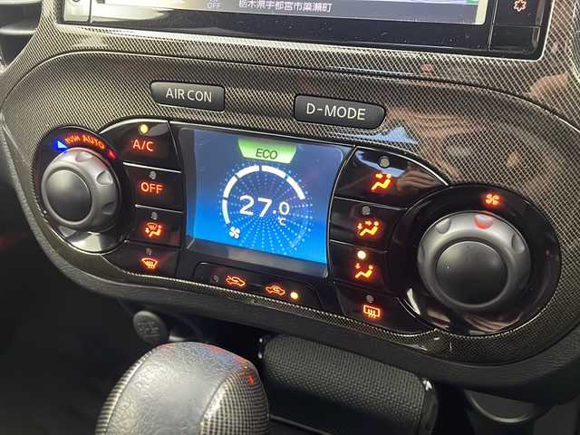 日産 ジューク ニスモ RS 栃木県 2019(平31)年 3万km スーパーブラック 4WD/ニスモエアロ/純正リアスポイラー/RECAROシート【革/アルカンターラ】/純正SDナビ【MM318D-W】/　フルセグ/CD/DVD/AUX/Bluetooth/アラウンドビューモニター/革巻きステアリング/ステアリングスイッチ/パドルシフト/純正前方ドライブレコーダー/純正ビルトインETC/プッシュスタート/LEDヘッドランプ/オートライト/純正18インチインチアルミホイール/電動格納ウインカーミラー/保証書/取扱説明書