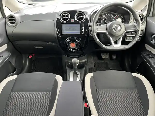 日産 ノート X DIG－S 奈良県 2019(平31)年 3.4万km ブリリアントホワイトパール ナビ　/フルセグＴＶ/Ｂｌｕｅｔｏｏｔｈ/CD/DVD/SD/ＬＥＤヘッドライト　/オートライト　/前後コーナーセンサー　/ＥＴＣ　/衝突被害軽減システム　/レーンキープアシスト　/スマートキー　/ＡＡＣ　/スーパーチャージャー　/横滑り防止装置/盗難防止装置