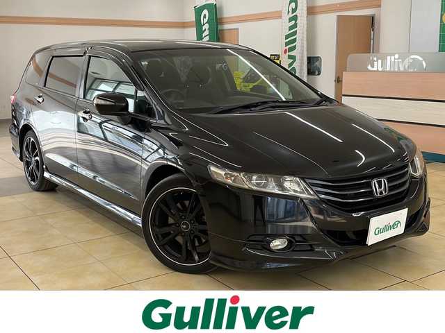 ホンダ オデッセイ アブソルート 道央・札幌 2009(平21)年 11.9万km クリスタルブラックパール ・純正ナビ/ワンセグTV/DVD/CD/MSV/・バックカメラ/・ドライブレコーダー/・パドルシフト/・クルーズコントロール/・横滑り防止/・ハーフレザーシート/・HID/・LEDフォグ/・ドアバイザー/・電格ミラー