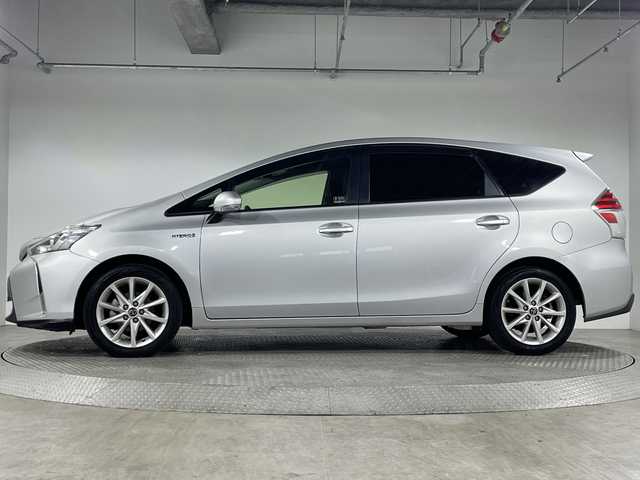 トヨタ プリウス α G ツーリングセレクション 神奈川県 2016(平28)年 6.8万km シルバーM 純正9型SDナビゲーション【NSZT-Y66T】/フルセグ　CD DVD　Bluetooth/バックカメラ/アダブティブクルーズコントロール/プリクラッシュセーフティ/レーンディパーチャーアラート/オートハイビーム/純正ビルトインETC/純正前方ドライブレコーダー/ハーフレザーシート/社外木目調/革コンビステアリング/社外シフトノブ/運転席パワーシート/PWR/ECO/EVモード/プッシュスタート/スマートキー/純正17インチアルミホイール/LEDヘッド/フォグランプ/オートライト