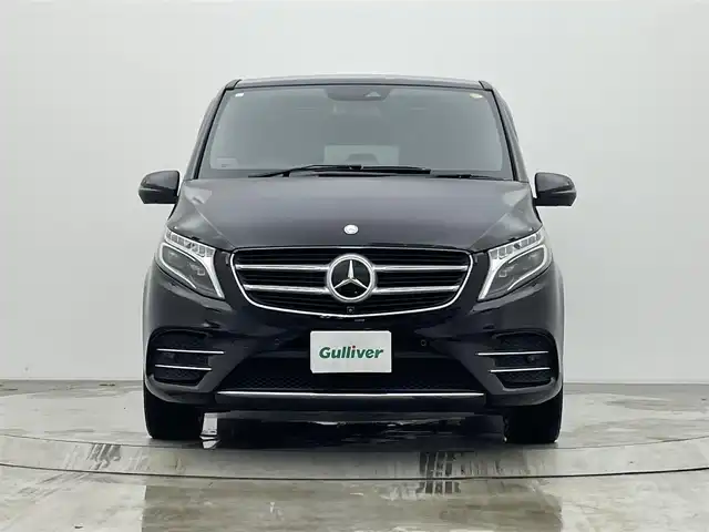 メルセデス・ベンツ Ｖ２２０ d スポーツ ロング 宮城県 2017(平29)年 9万km 黒 パノラミックルーフ/リアモニター/３６０°カメラ/ブルメスターサウンド/レーダーセーフティパッケージ/レーダークルーズコントロール/パーキングセンサー/電動パーキングブレーキ/パワーバックドア/両側パワースライドドア/黒革シート/フルセグTV/Bluetooth/CD/DVD再生/ユーザー買取車/スペアキー×1/禁煙車