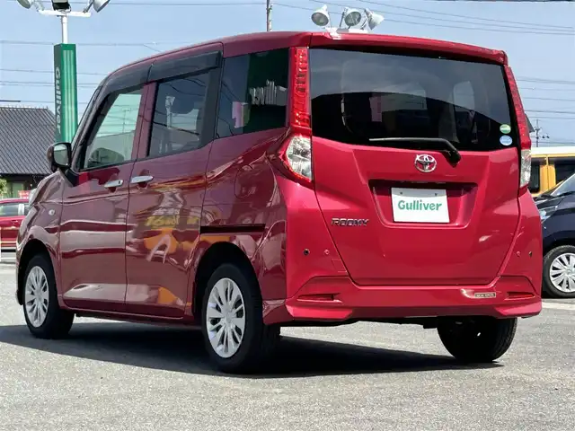 トヨタ ルーミー X S 愛知県 2018(平30)年 6.8万km マゼンタベリーマイカM ワンオーナー/純正オーディオ/アイドリングストップ/ドアバイザー/プッシュスタート/片側パワースライドドア/ETC/衝突軽減ブレーキ/コーナーセンサー/AUX