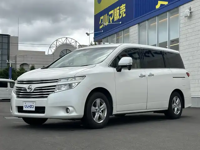 日産 エルグランド 250XG 道北・旭川 2017(平29)年 10.4万km ブリリアントホワイトパール (株)IDOMが運営する【じしゃロン旭川店】の自社ローン専用車両になります。こちらは現金またはオートローンご利用時の価格です。自社ローンご希望の方は別途その旨お申付け下さい/　/・純正ナビ(CD/DVD/BT/SD/フルセグ)/・バックカメラ/・ETC/・ドライブレコーダー/・片側パワースライドドア/・クルーズコントロール/・プッシュスタート/・スマートキー2個/・取扱説明書