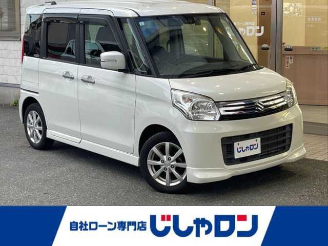 スズキ スペーシア X リミテッド 愛知県 2015(平27)年 6.4万km パールホワイト (株)IDOMが運営する【じしゃロン豊川店】の自社ローン専用車両になります。こちらは現金またはオートローンご利用時の価格です。自社ローンご希望の方は別途その旨お申付け下さい/純正ディーラーオプションナビ/　〇Bluetooth/　〇ワンセグTV/前後ドライブレコーダー/両側パワースライドドア/シートヒーター(D+N席)/バックカメラ/AAC/オートライト/アイドリングストップ/プッシュスタートボタン/純正14インチアルミホイール/スマートキー/取扱説明書/保証書/スペアキー/禁煙車
