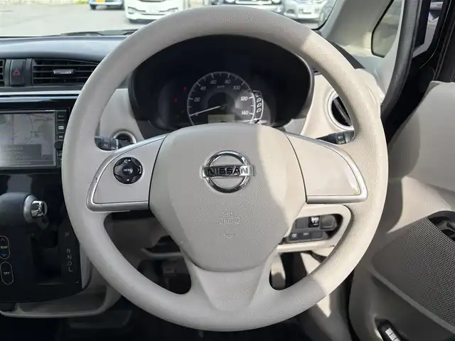 日産 デイズ X 滋賀県 2017(平29)年 4.6万km モカブラウンP 純正ナビ/【CD.Bluetooth.フルセグTV】/アラウンドビューモニター/衝突軽減ブレーキ/デジタルインナーミラー/ドライブレコーダー/ETC/アイドリングストップ/プッシュスタート/スマートキー