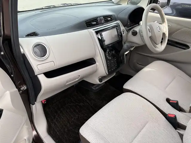 日産 デイズ X 滋賀県 2017(平29)年 4.6万km モカブラウンP 純正ナビ/【CD.Bluetooth.フルセグTV】/アラウンドビューモニター/衝突軽減ブレーキ/デジタルインナーミラー/ドライブレコーダー/ETC/アイドリングストップ/プッシュスタート/スマートキー