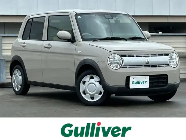 スズキ ラパン L 静岡県 2022(令4)年 5.4万km フォーンベージュM 社外7インチナビ/（CD/SD/Bluetooth/USB/iPod）/ワンセグTV/バックカメラ/ドラレコ/オートライト/コーナーセンサー/ETC/レーンキープアシスト/フルフラットシート/プッシュスタート/スマートキー/純正14SW