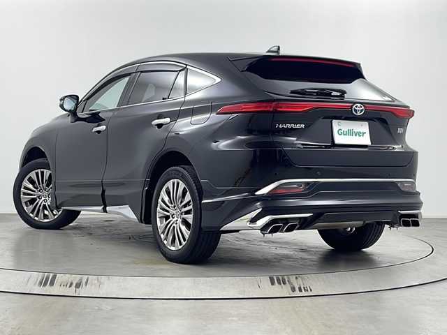 トヨタ ハリアー ハイブリッド Z 埼玉県 2023(令5)年 4.5万km ブラック 純正モデリスタフルエアロ/JBLプレミアムサウンド/純正ナビ/(Bluetooth/USB/AM/FM)/地デジフルセグ/全方位カメラ/ミラー型ドライブレコーダー/ETC2.0/アダプティブクルーズコントロール/オートマチックハイビーム/ヘッドアップディスプレイ/車線逸脱警報/ブラインドスポットモニター/衝突軽減ブレーキ/クリアランスソナー/パワーバックドア/AC100V/電子パーキングシステム/ブレーキホールド/ドライブモードセレクト/ウィンカー・電動格納ミラー/フロントフォグランプ/純正フロアマット/純正ドアバイザー/純正19インチアルミホイール