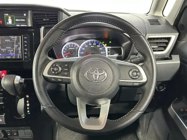 トヨタ ルーミー カスタムG－T 大阪府 2020(令2)年 4.4万km ターコイズブルーマイカメタリック 純正ナビ（DVD/CD/BT）/フルセグTV/バックカメラ/コーナーセンサー/ETC/前後ドラレコ/前席シートヒーター/両側パワースライド/ステアリングスイッチ/レーダークルーズ/フリップダウンモニター/オートエアコン/オートライト/オートハイビーム/オートホールド/純正アルミホイール/純正フロアマット