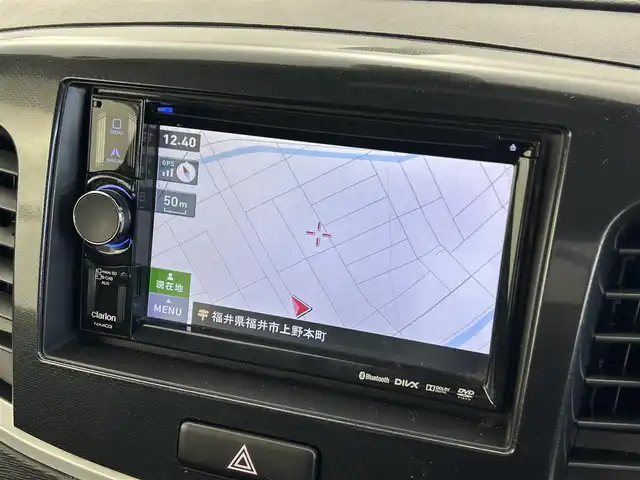 スズキ ワゴンＲ スティングレー X 福井県 2015(平27)年 4.3万km ブルーイッシュブラックパール3 社外SDナビ/衝突被害軽減ブレーキ/横滑り防止装置/フルセグTV/前席シートヒーター/純正HIDヘッドライト/オートライト/スマートキー/エンジンプッシュスタート