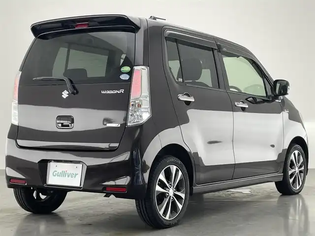 スズキ ワゴンＲ 20周年記念車 愛知県 2014(平26)年 7.5万km アーバンブラウンパールメタリック 社外ナビ　フルセグＴＶ　Ｂｌｕｅｔｏｏｔｈ　ＤＶＤ再生　プッシュスタート　シートヒーター　衝突軽減　純正フロアマット　ビルトインＥＴＣ　純正１５インチアルミホイール　オートライト　スマートキー　禁煙車