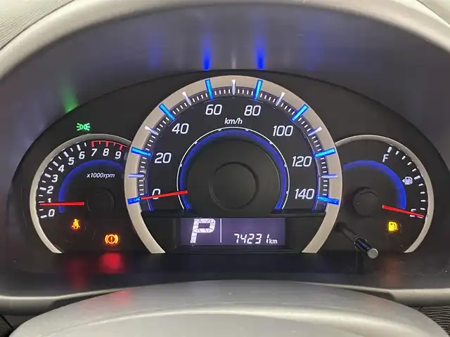 スズキ ワゴンＲ 20周年記念車 愛知県 2014(平26)年 7.5万km アーバンブラウンパールメタリック 社外ナビ　フルセグＴＶ　Ｂｌｕｅｔｏｏｔｈ　ＤＶＤ再生　プッシュスタート　シートヒーター　衝突軽減　純正フロアマット　ビルトインＥＴＣ　純正１５インチアルミホイール　オートライト　スマートキー　禁煙車