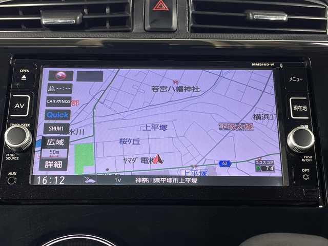 日産 デイズ ハイウェイスターG ターボ 神奈川県 2016(平28)年 5.2万km ブラック ●純正ナビ/(フルセグ/CD/DVD/Bluetooth)/(MM316D-W)/●全方位カメラ/●衝突被害軽減システム/●オートライト/●オートマチックハイビーム/●革巻きステアリング/●ステアリングスイッチ/●ETC/●電動格納ウィンカーミラー/●ドアバイザー/●スマートキー/●プッシュスタート/●純正フロアマット/●社外14インチアルミホイール(MiLLOUS)/●純正アルミホイールサマータイヤ4本付き/●ダブルSRS＋ABS