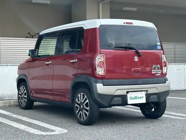 スズキ ハスラー Jスタイル Ⅱ ターボ 大阪府 2016(平28)年 3.3万km フェニックスレッドパール/ホワイト2トーンルーフ ワンオーナー/7インチSDナビ/・AM FM BT フルセグ/クルーズコントロール/パドルシフト/バックカメラ/シートヒーター D/N/アイドリングストップ/ETC/HIDヘッドライト/保証書/取扱説明書/記録簿 R5
