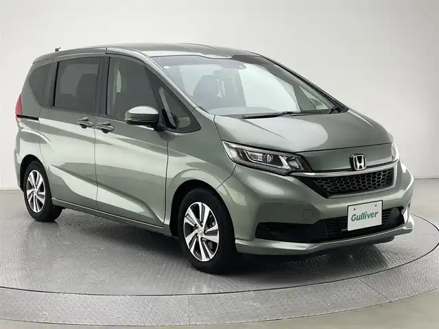 ホンダ フリード G ホンダセンシング 兵庫県 2020(令2)年 4万km シルバーミストグリーンM ワンオーナー/純正ナビ/フルセグ CD DVD BT MSV USB/両側パワースライドドア/レーダークルーズコントロール/LDA/衝突軽減ブレーキ/コーナーセンサー/ハーフレザーシート/シートヒーター/ビルトインETC/ドライブレコーダー/バックカメラ/LEDヘッドライト/オートライト/スマートキー