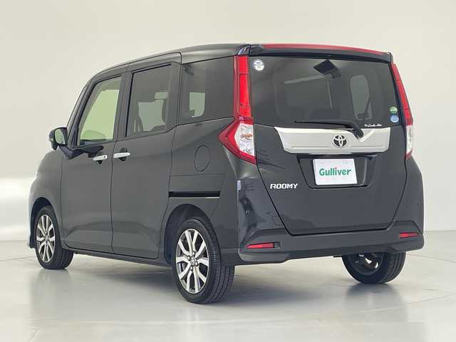 トヨタ ルーミー カスタムG－T 愛知県 2020(令2)年 3.3万km ブラックマイカメタリック 純正ナビ/・地デジ/・Ｂｌｕｅｔｏｏｔｈ/・ＣＤ/バックカメラ/両側パワースライドドア/ＥＴＣ/レーダークルーズコントロール/衝突軽減/レーンキープアシスト/クリアランスソナー/オートハイビーム/ＬＥＤヘッドライト/フォグランプ/純正アルミホイール/スマートキー