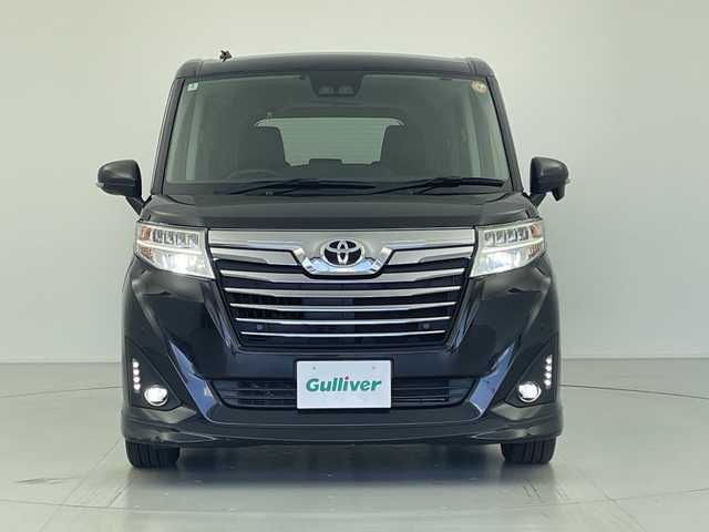 トヨタ ルーミー カスタムG－T 愛知県 2020(令2)年 3.3万km ブラックマイカメタリック 純正ナビ/・地デジ/・Ｂｌｕｅｔｏｏｔｈ/・ＣＤ/バックカメラ/両側パワースライドドア/ＥＴＣ/レーダークルーズコントロール/衝突軽減/レーンキープアシスト/クリアランスソナー/オートハイビーム/ＬＥＤヘッドライト/フォグランプ/純正アルミホイール/スマートキー