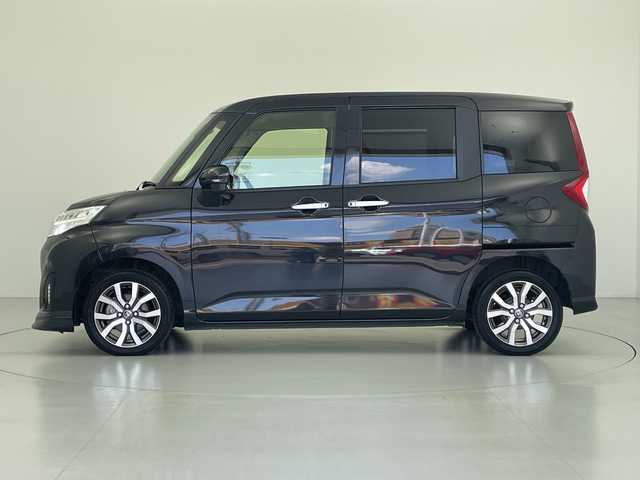 トヨタ ルーミー カスタムG－T 愛知県 2020(令2)年 3.3万km ブラックマイカメタリック 純正ナビ/・地デジ/・Ｂｌｕｅｔｏｏｔｈ/・ＣＤ/バックカメラ/両側パワースライドドア/ＥＴＣ/レーダークルーズコントロール/衝突軽減/レーンキープアシスト/クリアランスソナー/オートハイビーム/ＬＥＤヘッドライト/フォグランプ/純正アルミホイール/スマートキー