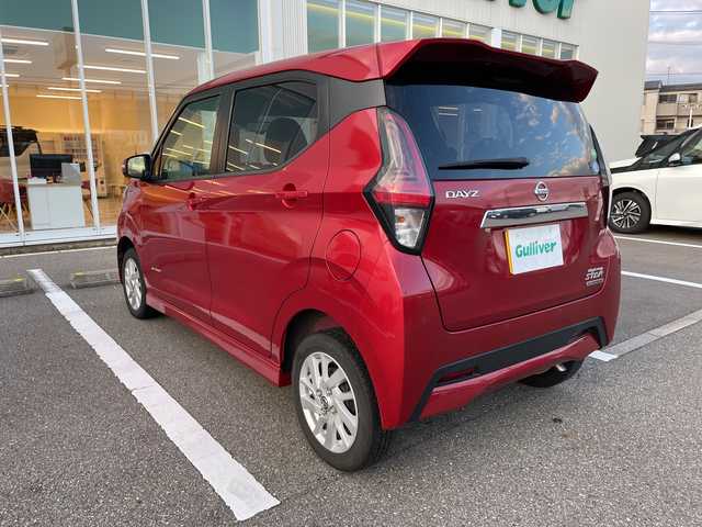 日産 デイズ HWS X プロパイロットED 石川県 2019(令1)年 3.7万km スパークリングレッドM ４ＷＤ　純正９型ナビ　フルセグＴＶ　バックカメラ　ＬＥＤヘッドライト　ＥＴＣ　インテリキー　プッシュスタート　プロパイロット　シートヒーター　保証書