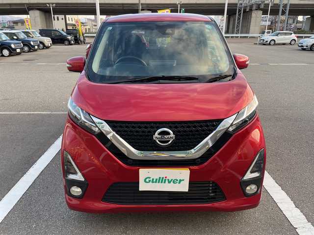 日産 デイズ HWS X プロパイロットED 石川県 2019(令1)年 3.7万km スパークリングレッドM ４ＷＤ　純正９型ナビ　フルセグＴＶ　バックカメラ　ＬＥＤヘッドライト　ＥＴＣ　インテリキー　プッシュスタート　プロパイロット　シートヒーター　保証書