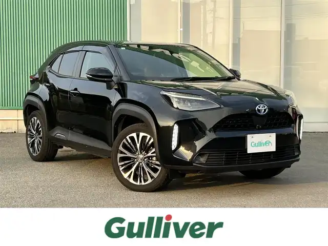 トヨタ ヤリスクロス ハイブリッド Z 福岡県 2021(令3)年 8.8万km ブラックマイカ フルセグナビ/クルーズコントロール/ビルトインETC/ETC2.0/ドライブレコーダー/前席シートヒーター/LEDライト/全方位車外カメラ/純正アルミホイール