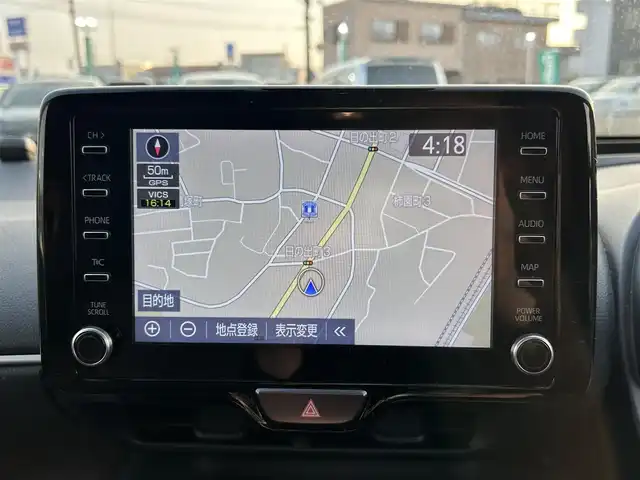 トヨタ ヤリスクロス ハイブリッド Z 福岡県 2021(令3)年 8.8万km ブラックマイカ フルセグナビ/クルーズコントロール/ビルトインETC/ETC2.0/ドライブレコーダー/前席シートヒーター/LEDライト/全方位車外カメラ/純正アルミホイール