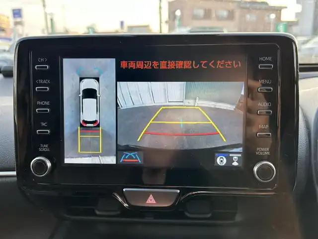 トヨタ ヤリスクロス ハイブリッド Z 福岡県 2021(令3)年 8.8万km ブラックマイカ フルセグナビ/クルーズコントロール/ビルトインETC/ETC2.0/ドライブレコーダー/前席シートヒーター/LEDライト/全方位車外カメラ/純正アルミホイール