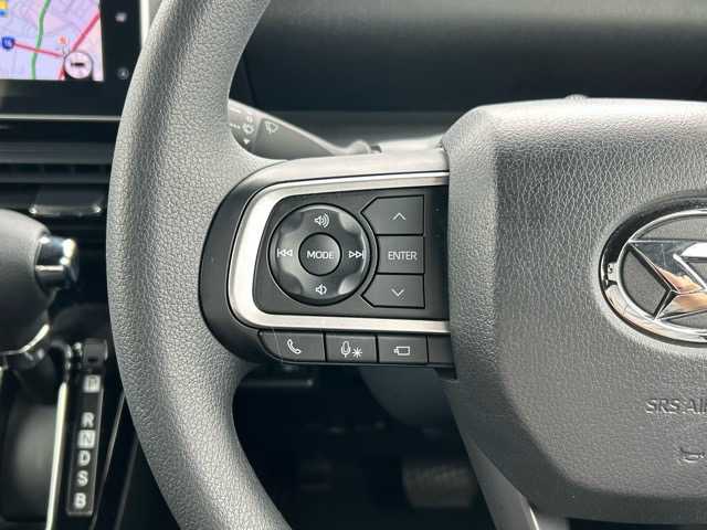 ダイハツ タント カスタム X スタイルセレクション 千葉県 2021(令3)年 2.8万km ブラックマイカメタリック 衝突被害軽減システム/純正ナビ/フルセグテレビ/Bluetooth/DVD/両側パワースライドドア/全方位カメラ/ハーフレザーシート/ロングスライドシート/ドライブレコーダー/スマートキー/プッシュスタート/ビルトインETC/オートライト/LEDヘッドランプ/コーナーセンサー/社外フロアマット/保証書/取扱説明書/タイヤ積込（純正アルミホイール付き）