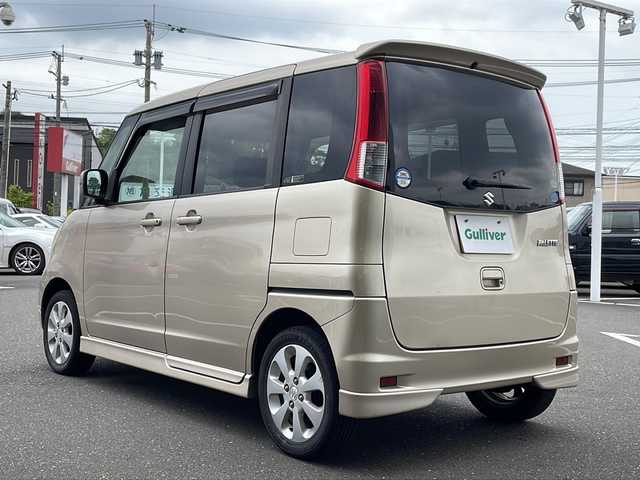 スズキ パレット T 鹿児島県 2008(平20)年 13.3万km クリアベージュメタリック ABS/AAC/エンジンスタートボタン/ダブルエアバック/オートライト/純正オーディオ／CDチェンジャー/パワーウィンドウ/両側パワースライドドア/電動格納ミラー/インパネシフト/スマートキー/盗難防止装置/ハロゲン/ドアバイザー
