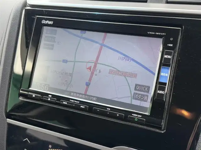 ホンダ フィット 15XL ホンダセンシング 徳島県 2018(平30)年 13.2万km ミッドナイトブルービームM バックカメラ/ETC/SDナビ　VXM-185VFi/CD、DVD/AM/FM/Bluetooth/TV/SD/USB/ドアバイザー/フォグライト/シートヒーター/ホンダセンシング/純正アルミホイール/ドライブレコーダー/クルーズコントロール/スマートキー/ワンオーナー/プッシュスタート