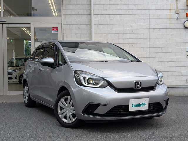 ホンダ フィット ホーム 埼玉県 2021(令3)年 3.7万km ルナシルバーM 純正メモリナビ/Bluetoothオーディオ/CD再生/AM/FMラジオ/バックカメラ/クルーズコントロール（追従機能つき)/レーンキープ/純正ドアバイザー/純正フロアマット/プッシュスタート/ETC/LEDヘッドライト/スマートキー×2/整備記録簿(R6)