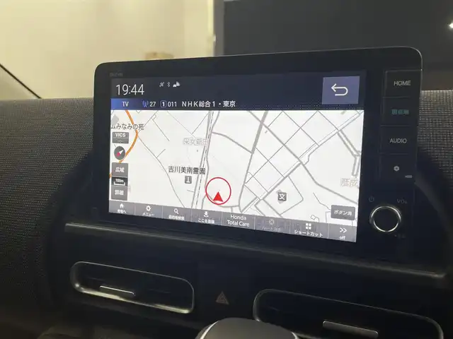 ホンダ フリード ハイブリット e:HEV AIR EX 埼玉県 2025(令7)年 0.1千km クリスタルブラックパール 登録済未使用車　純正９インチナビ　バックカメラ　ＢＳＭ　ホンダセンシング　アダプティブクルーズコントロール　シートヒーター　純正アルミホイール　スマートキー　オートハイビーム　ＬＥＤライト　地デジＴＶ