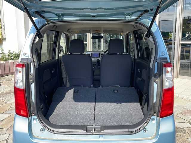 スズキ ワゴンＲ FX－LTD 静岡県 2012(平24)年 8.1万km フィズブルーパールメタリック 社外ナビ/・SDナビ/・DVD/・CD/・フルセグTV/・ラジオ/主要装備/・盗難防止装置/・アイドリングストップ/・シガーソケット/・オートエアコン/・ドアバイザー/・電動格納ミラー/・プッシュスタート/・スマートキー/・純正アルミホイール/・純正フロアマット/・エアバッグ