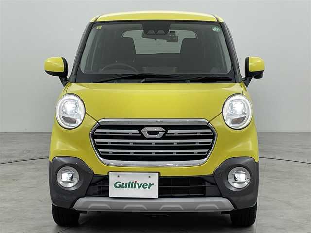 ダイハツ キャスト アクティバ G SAⅢ 福岡県 2018(平30)年 3.3万km レモンスカッシュクリスタルM 社外ディスプレイオーディオ/バックカメラ　/前後ドライブレコーダー　/コーナーセンサー　/衝突軽減ブレーキ　/横滑り防止　/アイドリングストップ　/プッシュスタート　/ステアリングリモコン　/純正１５インチＡＷ