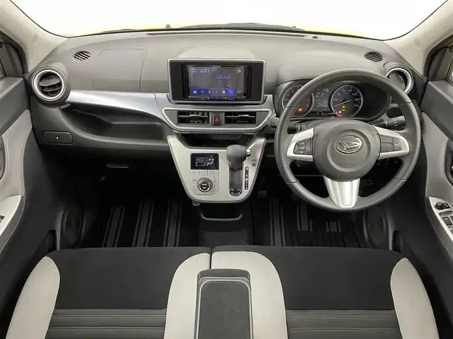 ダイハツ キャスト アクティバ G SAⅢ 福岡県 2018(平30)年 3.3万km レモンスカッシュクリスタルM 社外ディスプレイオーディオ/バックカメラ　/前後ドライブレコーダー　/コーナーセンサー　/衝突軽減ブレーキ　/横滑り防止　/アイドリングストップ　/プッシュスタート　/ステアリングリモコン　/純正１５インチＡＷ