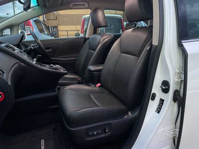 レクサス ＨＳ 250h バージョンC 福島県 2013(平25)年 11.6万km ホワイトパールクリスタルシャイン 純正ナビ/BT/MSV/CD/DVD/プッシュスタート/スマートキー/追従クルーズコントロール/ETC/ドライブレコーダー前後/レザーシート/両席シートヒーター/コーナーセンサー前後/オートライト/電格ミラー/社外AW/テレビキャンセラー