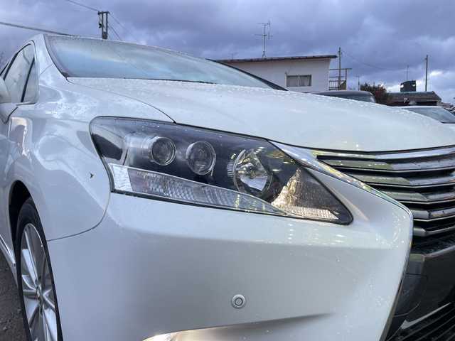 レクサス ＨＳ 250h バージョンC 福島県 2013(平25)年 11.6万km ホワイトパールクリスタルシャイン 純正ナビ/BT/MSV/CD/DVD/プッシュスタート/スマートキー/追従クルーズコントロール/ETC/ドライブレコーダー前後/レザーシート/両席シートヒーター/コーナーセンサー前後/オートライト/電格ミラー/社外AW/テレビキャンセラー