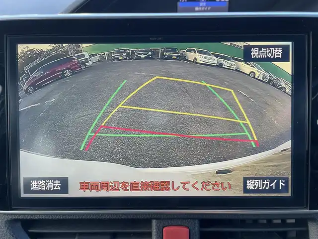 トヨタ ノア ハイブリッド Si ダブルバイビー 千葉県 2016(平28)年 14.2万km ホワイトパールクリスタルシャイン トヨタセーフティーセンス/・プリクラッシュセーフティー/・レーンキープアシスト/・オートマチックハイビーム/純正10インチSDナビ【NSZN-Z66T】/・CD/DVD/MSV/Bluetooth/フルセグTV/純正フリップダウンモニター【V9T-R59C】/両後パワースライドドア/クルーズコントロール/スマートキー/ハーフレザーシート/純正LEDヘッドライト/フォグランプ/純正16インチアルミホイール/ビルトインETC/ドアバイザー/本革巻きステアリング/新車時保証書＆取扱説明書