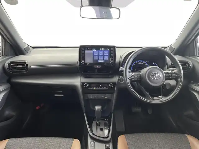 トヨタ ヤリスクロス Z アドベンチャー 福井県 2023(令5)年 1.6万km ブラックマイカ 純正ディーラーオプションナビ/アラウンドビューモニター/パワ－バックドア/ハーフレザーシート/シートヒーター/ハンドルヒーター/ブラインドスポットモニター/純正ドライブレコーダー/ビルトインＥＴＣ/トヨタセーフティセンス