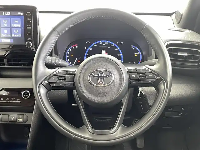 トヨタ ヤリスクロス Z アドベンチャー 福井県 2023(令5)年 1.6万km ブラックマイカ 純正ディーラーオプションナビ/アラウンドビューモニター/パワ－バックドア/ハーフレザーシート/シートヒーター/ハンドルヒーター/ブラインドスポットモニター/純正ドライブレコーダー/ビルトインＥＴＣ/トヨタセーフティセンス