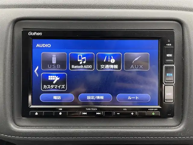 ホンダ ヴェゼル ハイブリッド Z ホンダセンシング 富山県 2019(令1)年 6.5万km クリスタルブラックパール 純正ナビ（AM/FM/CD/DVD/USB/BT）/フルセグTV/バックカメラ/寒冷地仕様/ホンダセンシング/衝突軽減ブレーキ〈CMBS〉/アダプティブ・クルーズ・コントロール/車線維持支援システム/標識認識機能/社外16インチAW/純正17インチAW付きサマータイヤ積込（2mm）/LEDヘッドライト/LEDフォグランプ/オートライト/ハーフレザーシート/前席シートヒーター/ドライブレコーダー前後/ビルトインETC/パドルシフト/プッシュスタート/アイドリングストップ/純正フロアマット/保証書