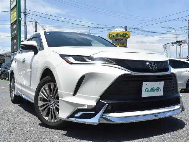 トヨタ ハリアー Z 神奈川県 2021(令3)年 4.7万km ホワイトパールクリスタルシャイン ワンオーナー/JBLプレミアムサウンド/デジタルインナーミラー（録画機能付き）/ドラレコ前後/電動リアゲート/Bカメラ/地デジTV/Bluetooth/ETC2.0/クルコン/パワーシート/純正フロアマット/ドアバイザー/保証書/取説ナビ説/スペアスマートキー