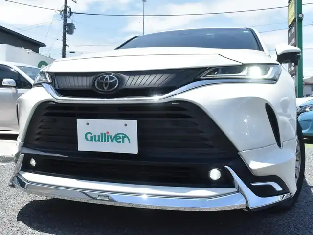 トヨタ ハリアー Z 神奈川県 2021(令3)年 4.7万km ホワイトパールクリスタルシャイン ワンオーナー/JBLプレミアムサウンド/デジタルインナーミラー（録画機能付き）/ドラレコ前後/電動リアゲート/Bカメラ/地デジTV/Bluetooth/ETC2.0/クルコン/パワーシート/純正フロアマット/ドアバイザー/保証書/取説ナビ説/スペアスマートキー