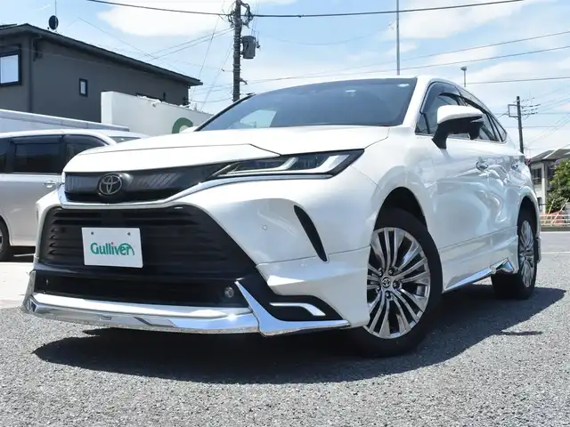 トヨタ ハリアー Z 神奈川県 2021(令3)年 4.7万km ホワイトパールクリスタルシャイン ワンオーナー/JBLプレミアムサウンド/デジタルインナーミラー（録画機能付き）/ドラレコ前後/電動リアゲート/Bカメラ/地デジTV/Bluetooth/ETC2.0/クルコン/パワーシート/純正フロアマット/ドアバイザー/保証書/取説ナビ説/スペアスマートキー