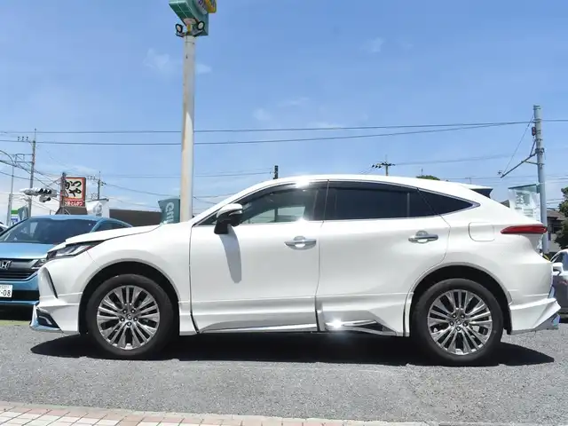 トヨタ ハリアー Z 神奈川県 2021(令3)年 4.7万km ホワイトパールクリスタルシャイン ワンオーナー/JBLプレミアムサウンド/デジタルインナーミラー（録画機能付き）/ドラレコ前後/電動リアゲート/Bカメラ/地デジTV/Bluetooth/ETC2.0/クルコン/パワーシート/純正フロアマット/ドアバイザー/保証書/取説ナビ説/スペアスマートキー