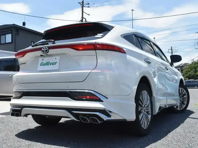 トヨタ ハリアー Z 神奈川県 2021(令3)年 4.7万km ホワイトパールクリスタルシャイン ワンオーナー/JBLプレミアムサウンド/デジタルインナーミラー（録画機能付き）/ドラレコ前後/電動リアゲート/Bカメラ/地デジTV/Bluetooth/ETC2.0/クルコン/パワーシート/純正フロアマット/ドアバイザー/保証書/取説ナビ説/スペアスマートキー