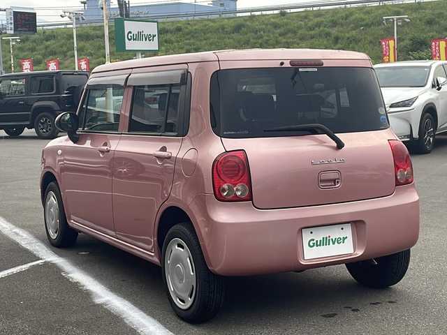 スズキ ラパン G 青森県 2011(平23)年 5.5万km チェリーピンクパールメタリック ・4WD/・純正フロアマット/・ABS/・プッシュスタート/・スマートキー/・シートヒーター/・ライトレベライザ/・純正フロアマット/・ドアバイザー