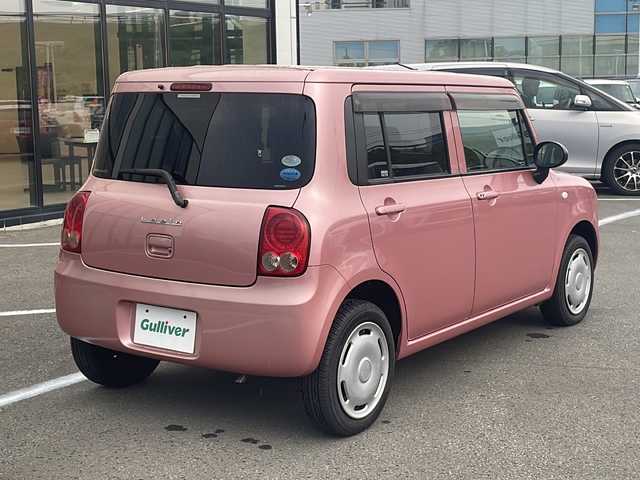 スズキ ラパン G 青森県 2011(平23)年 5.5万km チェリーピンクパールメタリック ・4WD/・純正フロアマット/・ABS/・プッシュスタート/・スマートキー/・シートヒーター/・ライトレベライザ/・純正フロアマット/・ドアバイザー