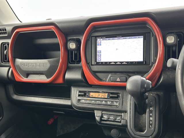スズキ ハスラー HYBRID G 福島県 2023(令5)年 4.1万km ピンクⅡ ４ＷＤ/社外メモリナビ＆フルセグＴＶ/（ＤＶＤ＆ＢＴ＆ＣＤ）/衝突軽減ブレーキ/レーンキープアシスト/社外１５inアルミホイール/オートライト/ＬＥＤライト/ウィンカーミラー/電動格納ミラー/スマートキー/プッシュスタート/Ｗ＋サイドエアバッグ/横滑り防止装置/ＡＢＳ/純正フロアマット